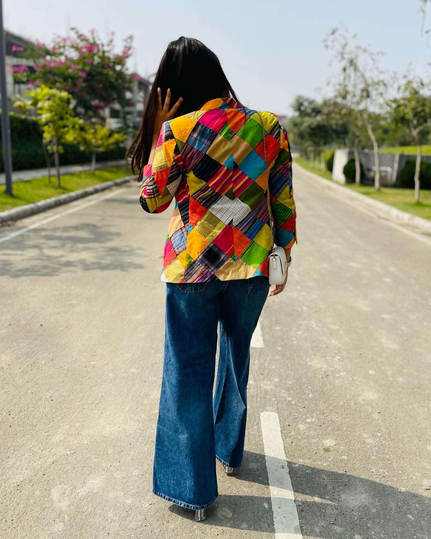 Pinacolada Cotton blazer
