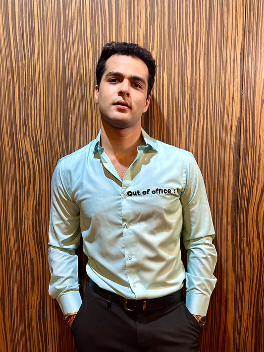 See-Cyan shirt