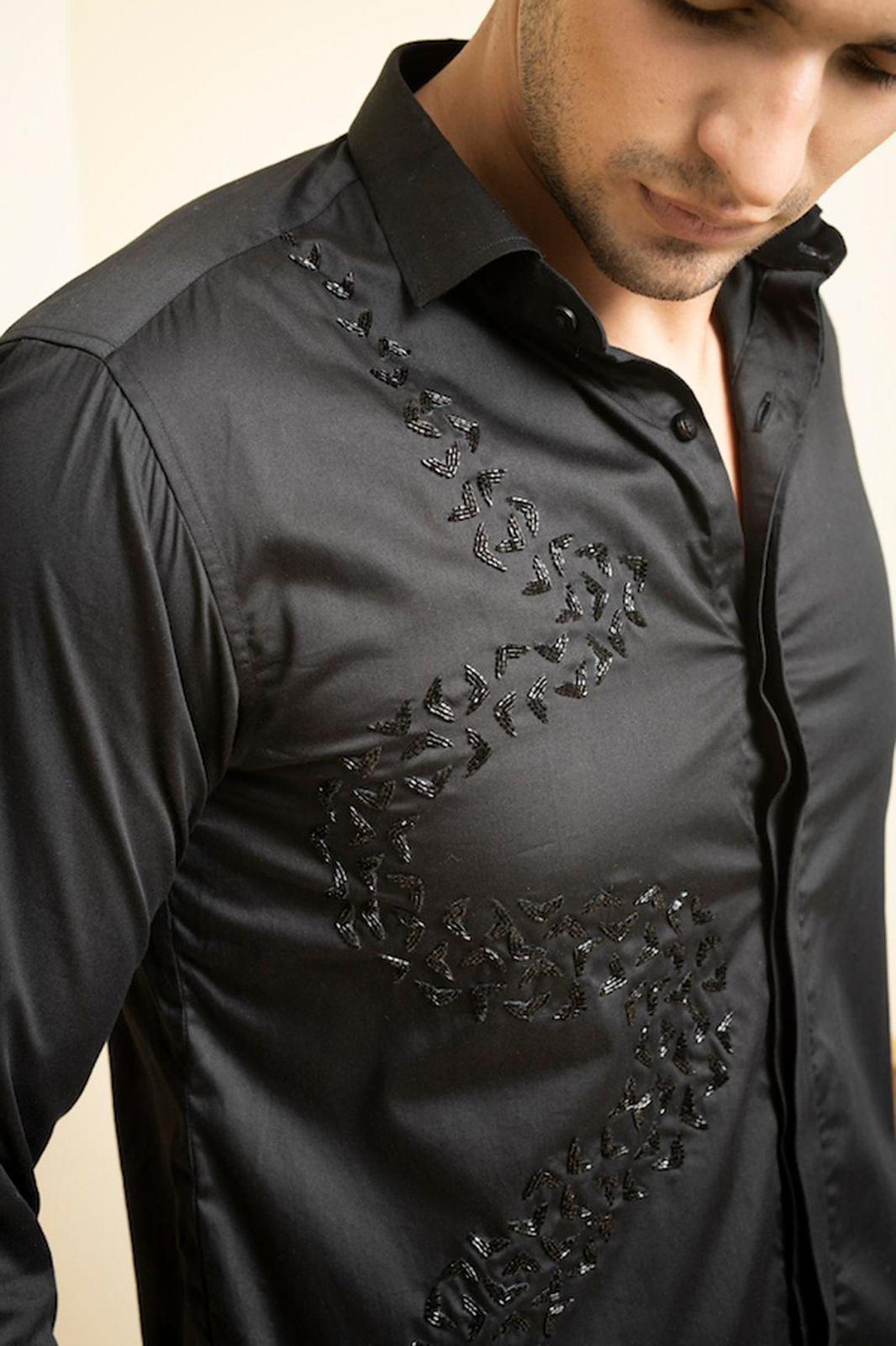 Hand embroidered Vibee Shirt