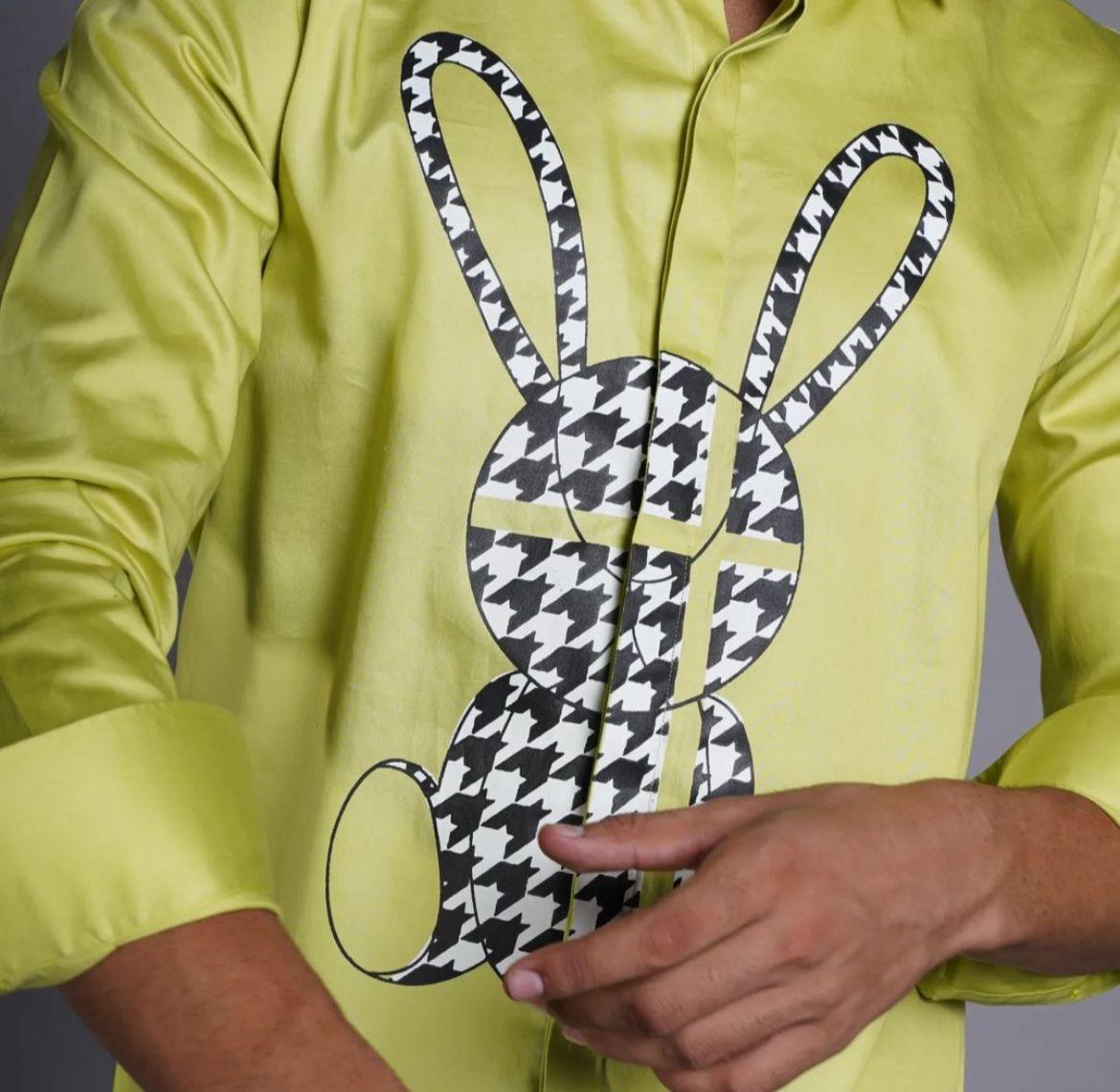 Lime Print Pro Shirt